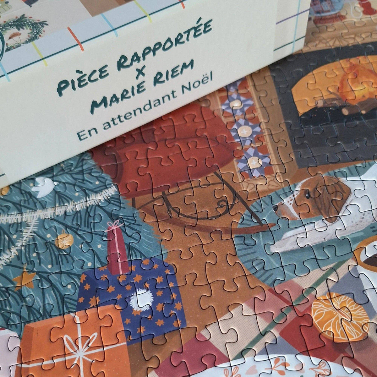 Pièce Rapportée Waiting for Christmas, 500 Piece Puzzle