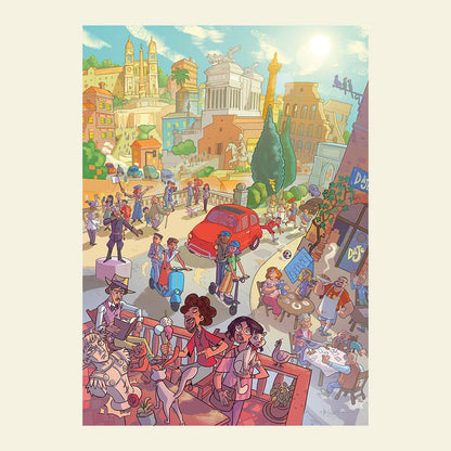 Sto Puzzle Rome, 1000 Piece Puzzle