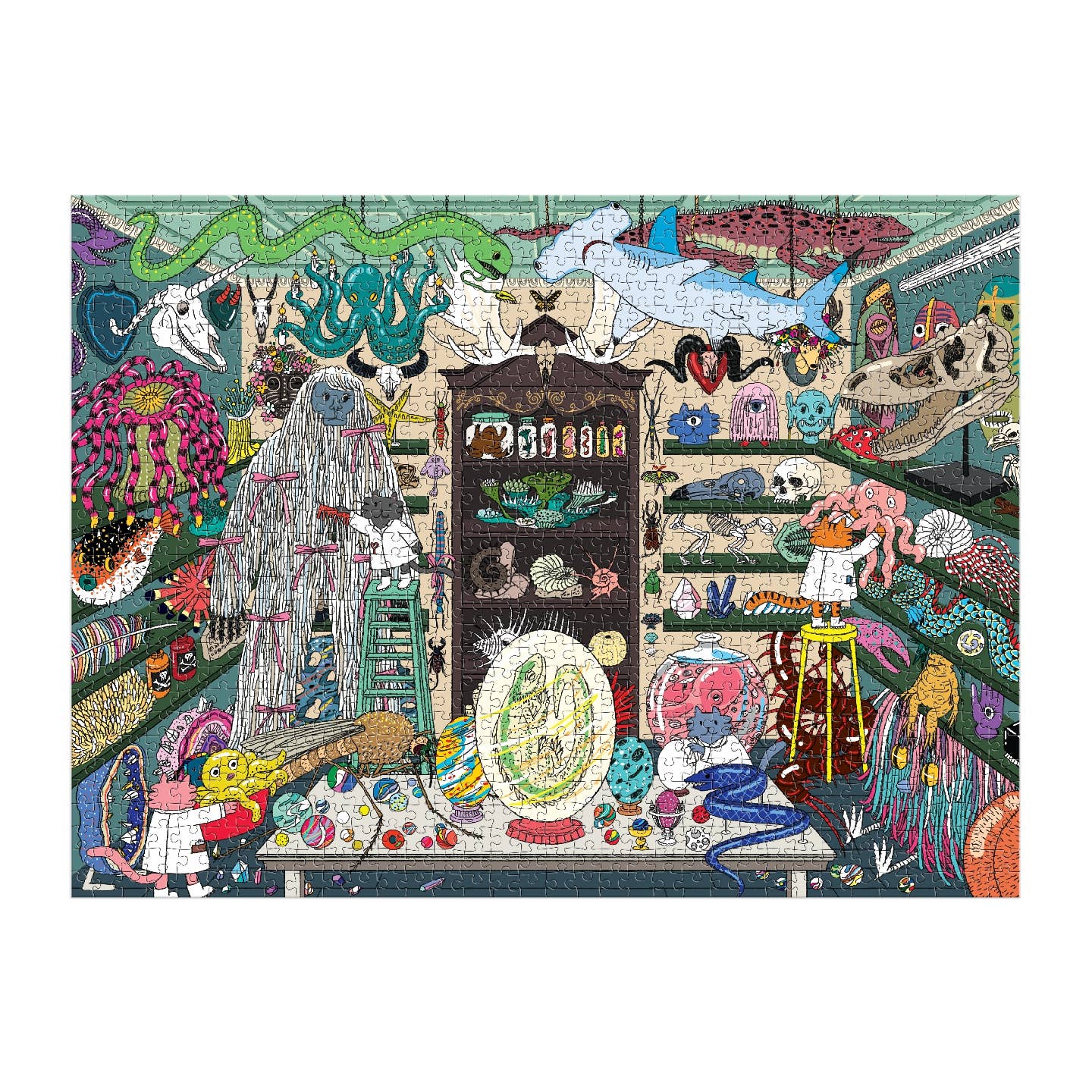 Galison World of Curiosities, 1000 Piece Puzzle