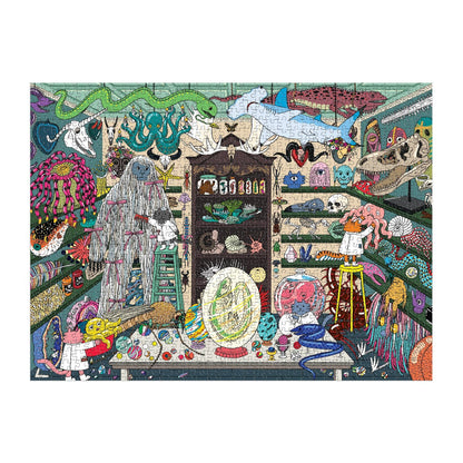 Galison World of Curiosities, 1000 Piece Puzzle