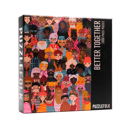 Puzzlefolk Better Together, 1000 Piece Puzzle