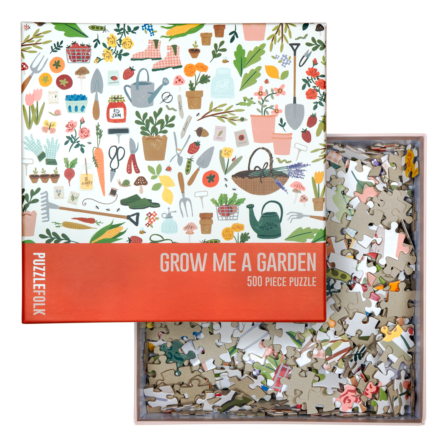Puzzlefolk Grow me a Garden, 500 Piece Puzzle