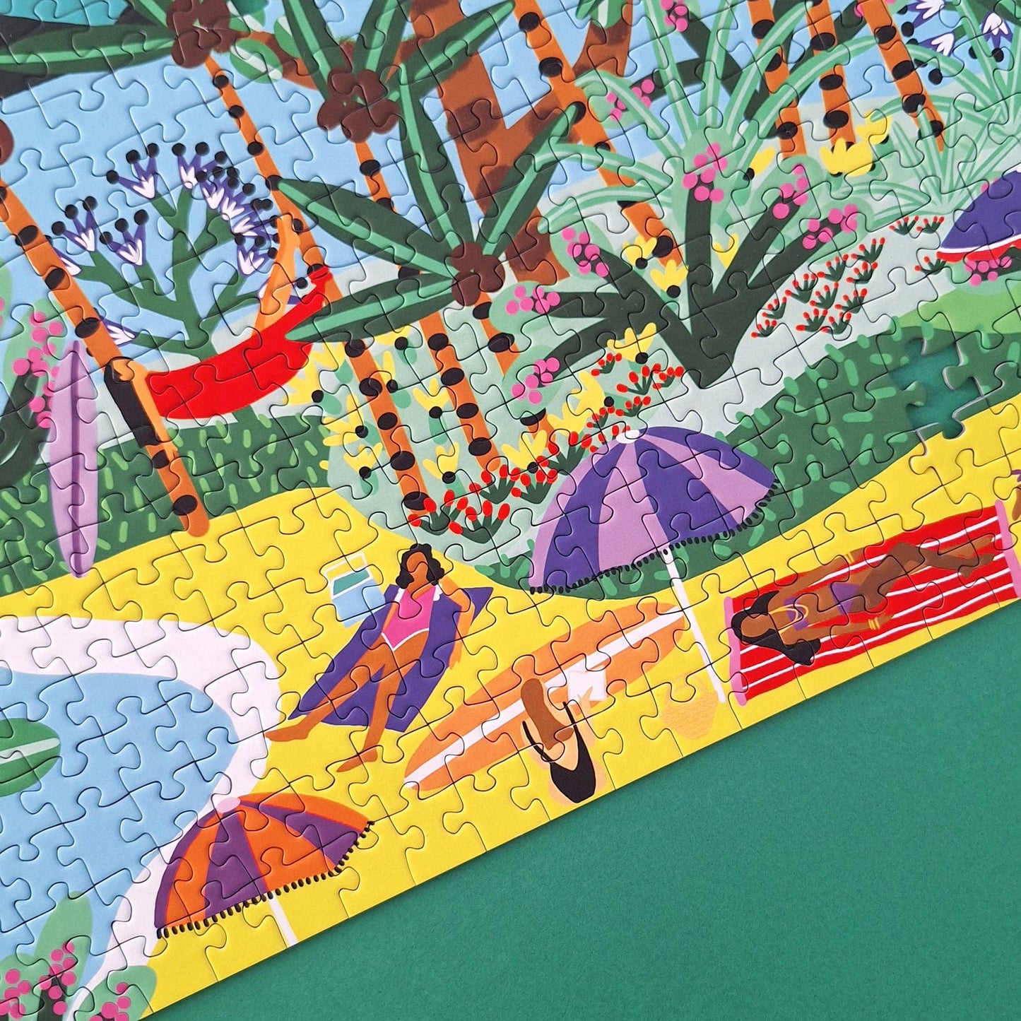 Pièce rapportée Reunion Island is Here, 1000 Piece Puzzle
