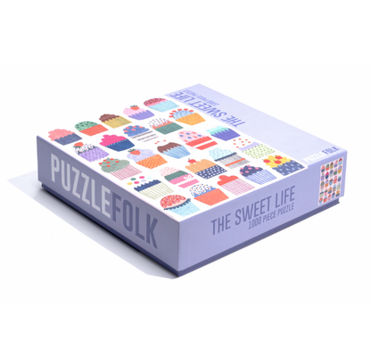 Puzzlefolk The Sweet Life Puzzle, 1000 Piece Puzzle