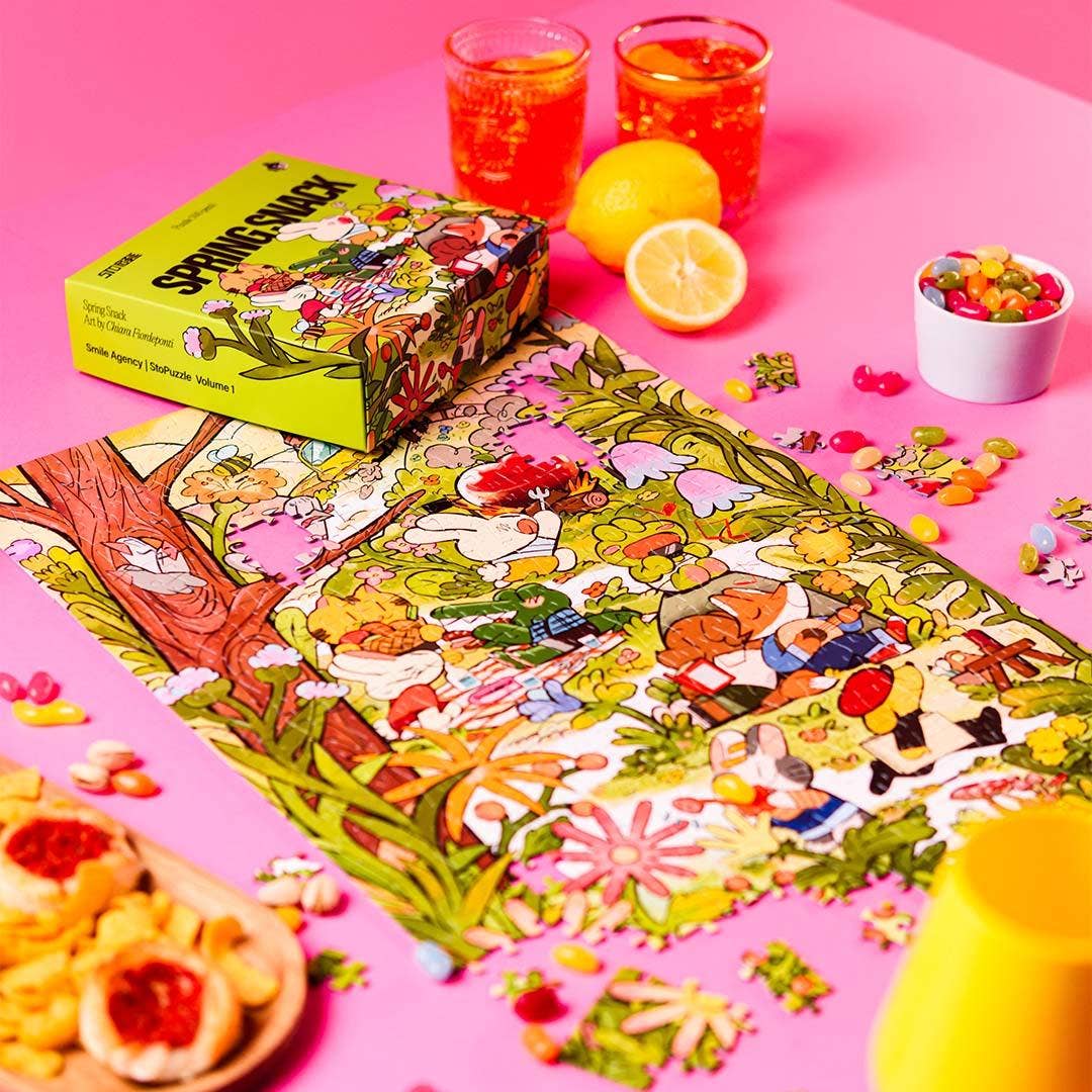 Sto Puzzle Spring Snack, 500 Piece Puzzle