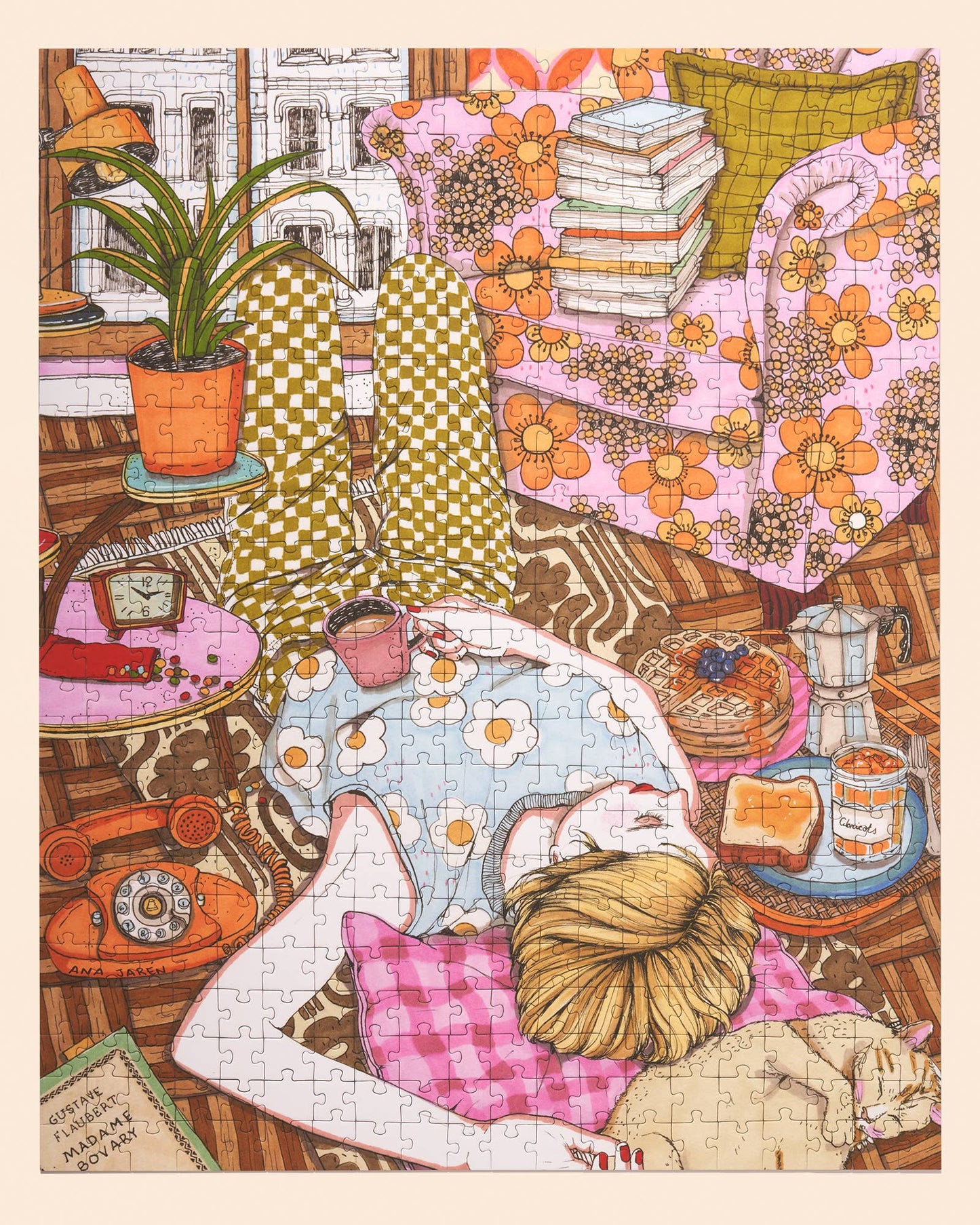 Ordinary Habit Nap Time, 500 Piece Puzzle