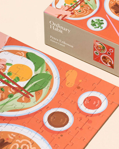 Ordinary Habit Ramen Lunch, 100 Piece Puzzle