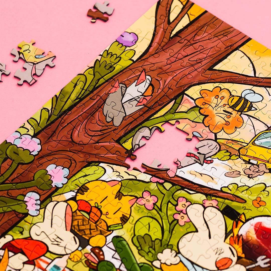 Sto Puzzle Spring Snack, 500 Piece Puzzle