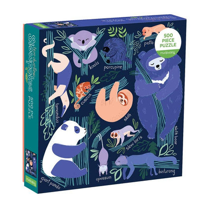 Mudpuppy Tree-dwelling Slowpokes, 500 Piece Puzzle