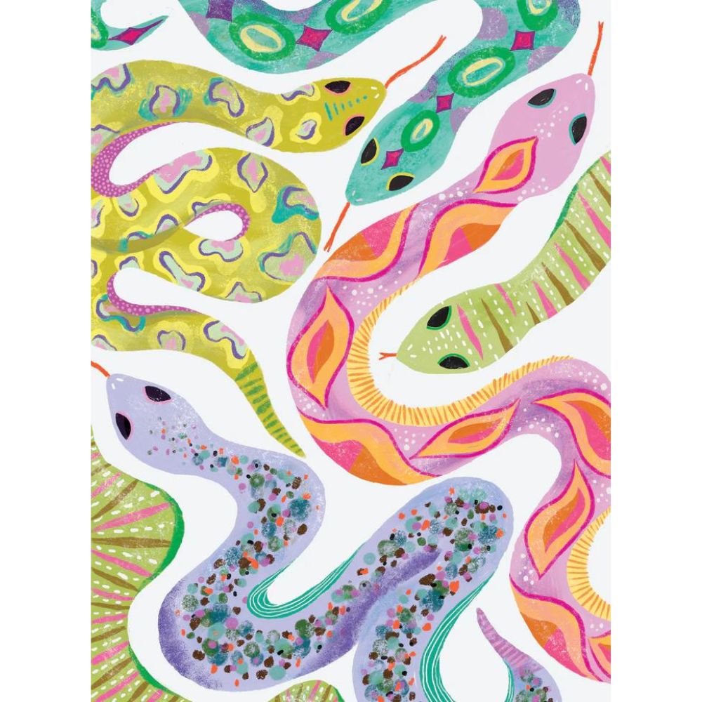 Puzzlefolk Slithering Snakes, 1000 Piece Puzzle