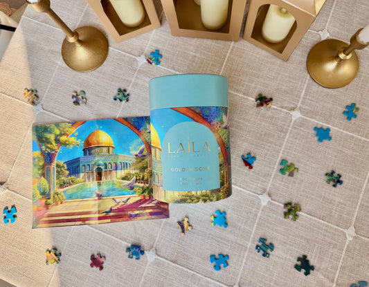 Laila Luxury Puzzles Golden Dome, 500 Piece Puzzle