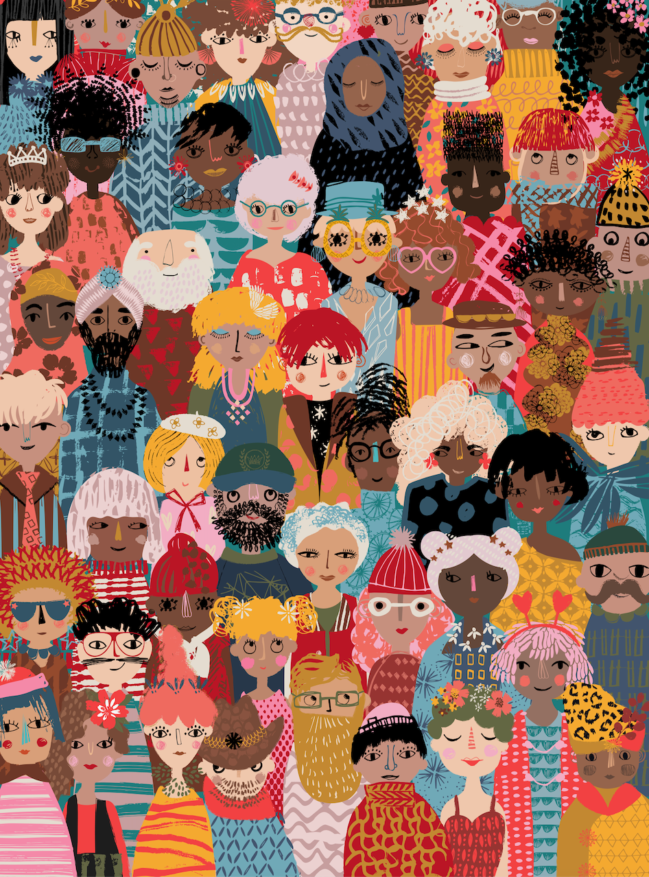 Puzzlefolk Better Together, 1000 Piece Puzzle