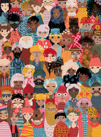 Puzzlefolk Better Together, 1000 Piece Puzzle