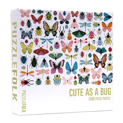 Puzzlefolk Cute As A Bug, 1000 Piece Puzzle