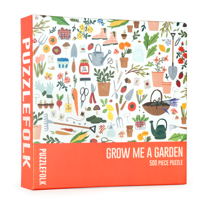 Puzzlefolk Grow me a Garden, 500 Piece Puzzle