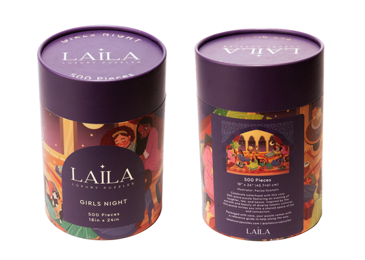 Laila Luxury Puzzles Girls Night, 500 Piece Puzzle