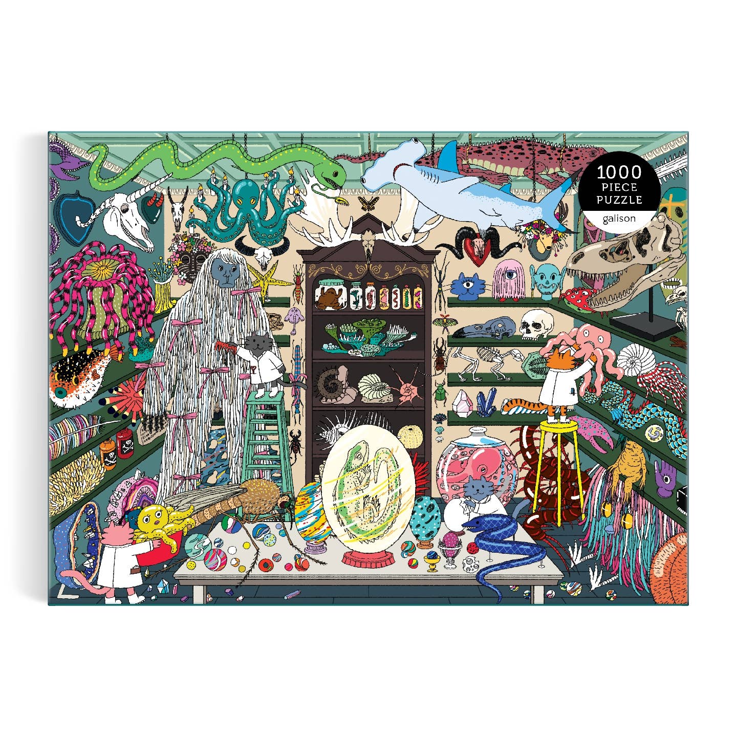 Galison World of Curiosities, 1000 Piece Puzzle