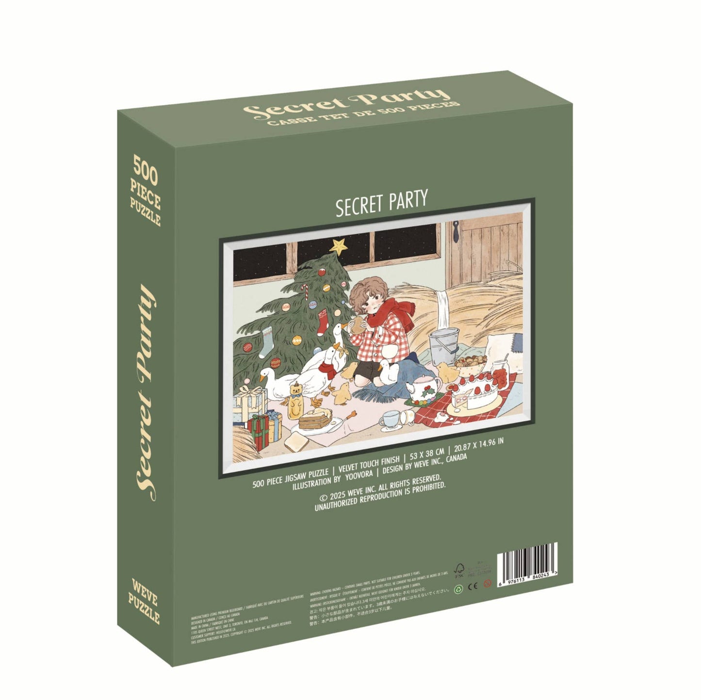 WEVE Secret Party, 500 Piece Puzzle