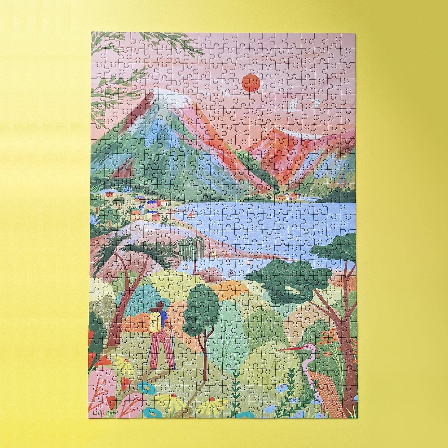 Pièce rapportée Walk between Sky and Earth, 500 Piece Puzzle