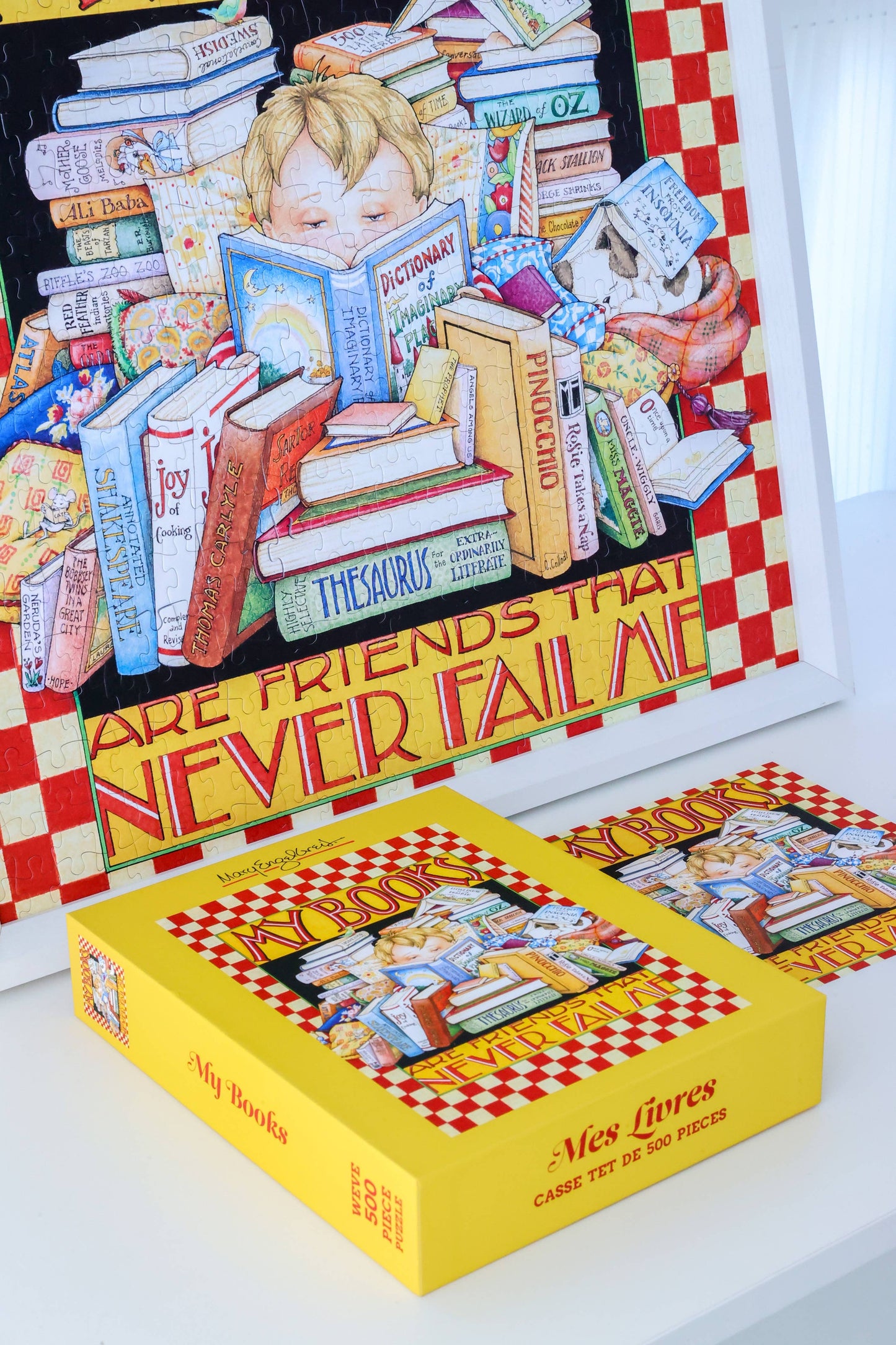 WEVE My Books, 500 Piece Puzzle