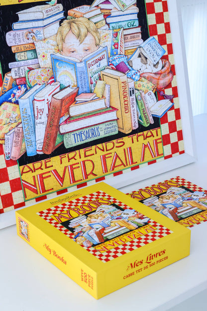 WEVE My Books, 500 Piece Puzzle