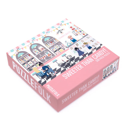 Puzzlefolk Sweeter Than Candy!, 500 Piece Puzzle