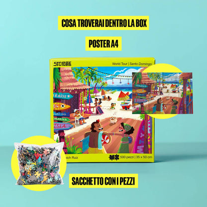 Sto Puzzle Santo Domingo, 500 Piece Puzzle