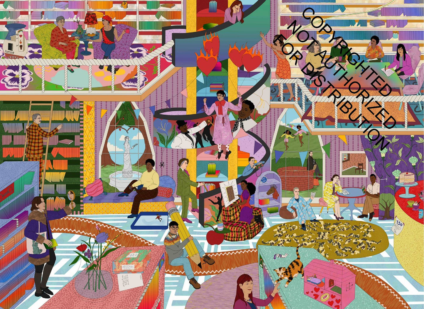 Laurence King Publishing The World of Queer Stories, 1000 Piece Puzzle