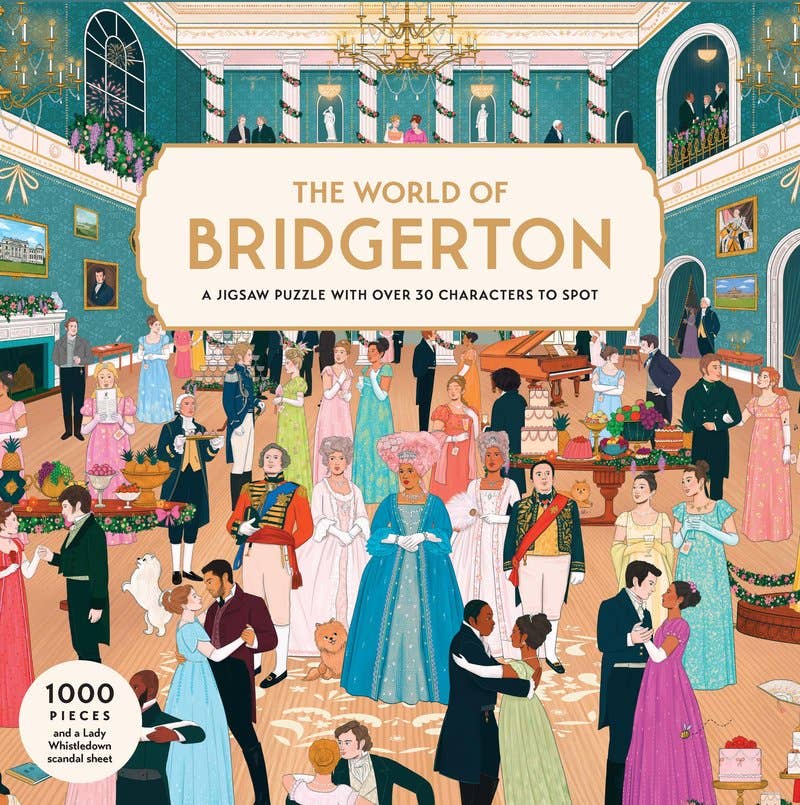 Laurence King Publishing The World of Bridgerton, 1000 Piece Puzzle