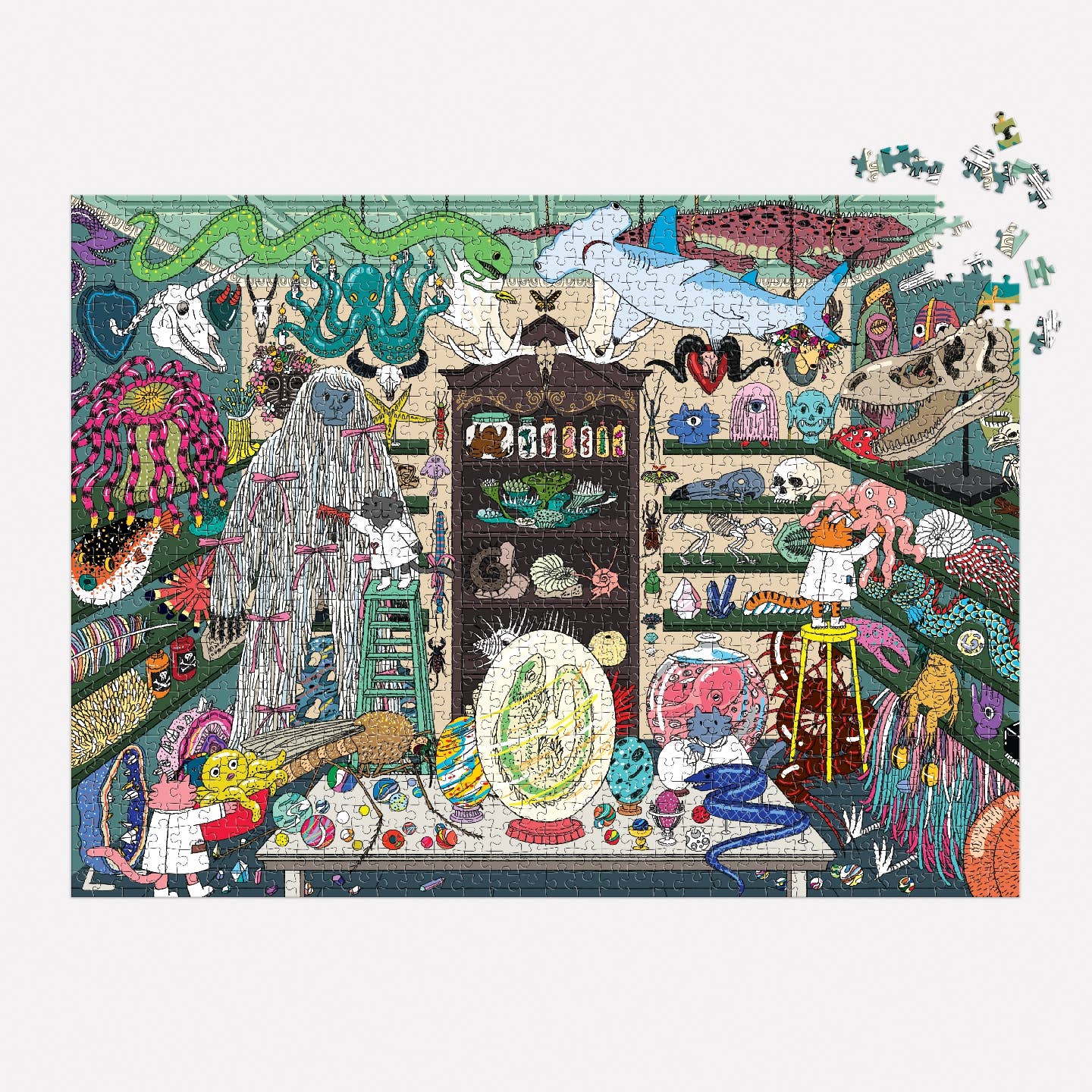 Galison World of Curiosities, 1000 Piece Puzzle