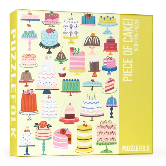 Puzzlefolk Piece of Cake, 500 Piece Puzzle