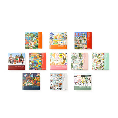 Puzzlefolk Flora & Fauna, 500 Piece Puzzle