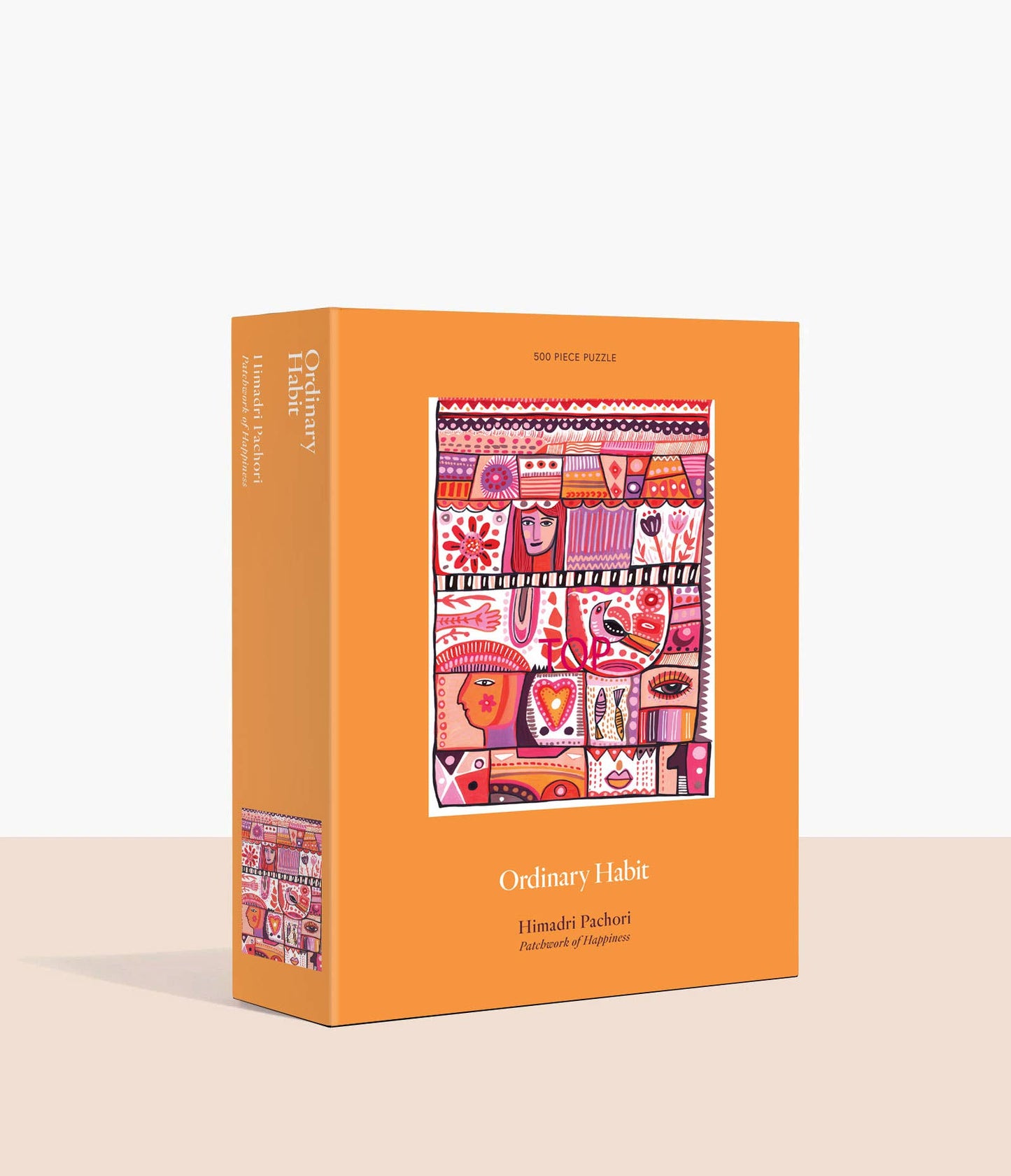 Ordinary Habit Patchwork of Happiness, 500 Piece Puzzle