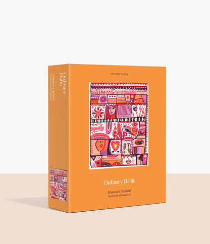 Ordinary Habit Patchwork of Happiness, 500 Piece Puzzle
