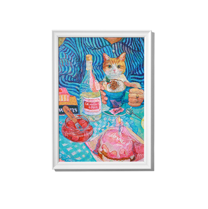 WEVE Kitty Café, 500 Piece Puzzle