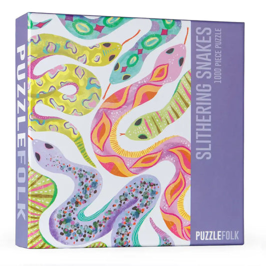 Puzzlefolk Slithering Snakes, 1000 Piece Puzzle