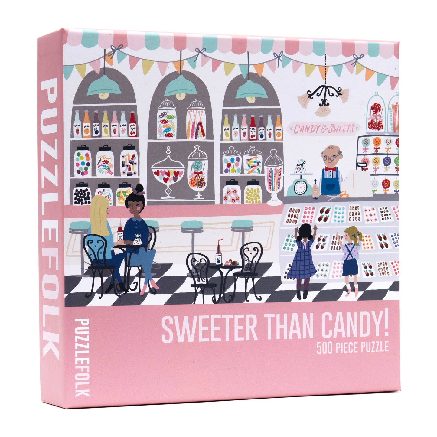 Puzzlefolk Sweeter Than Candy!, 500 Piece Puzzle