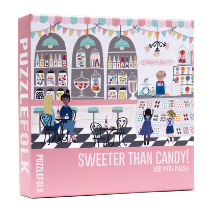 Puzzlefolk Sweeter Than Candy!, 500 Piece Puzzle