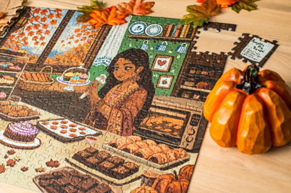 Laila Luxury Puzzles Heavenly Fall, 500 Piece Puzzle