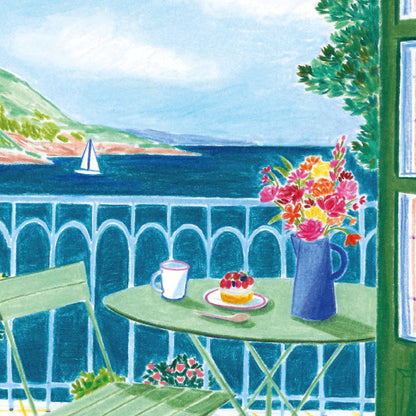 Pièce rapportée Through the Window, the Sea, 500 Piece Puzzle