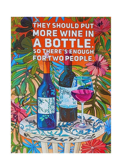 ellembee More Wine in the Bottle, 1000 Piece Puzzle