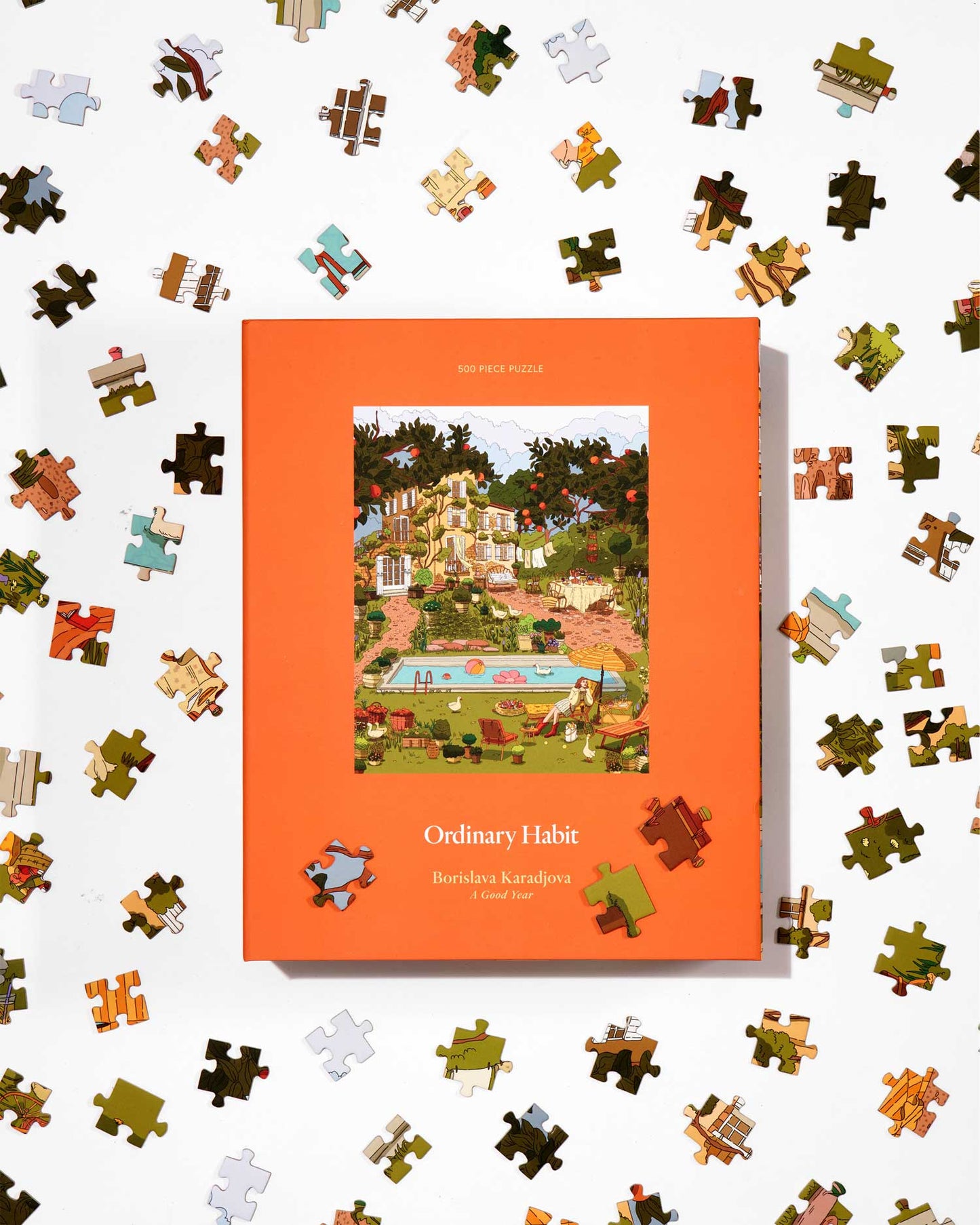 Ordinary Habit A Good Year, 500 Piece Puzzle