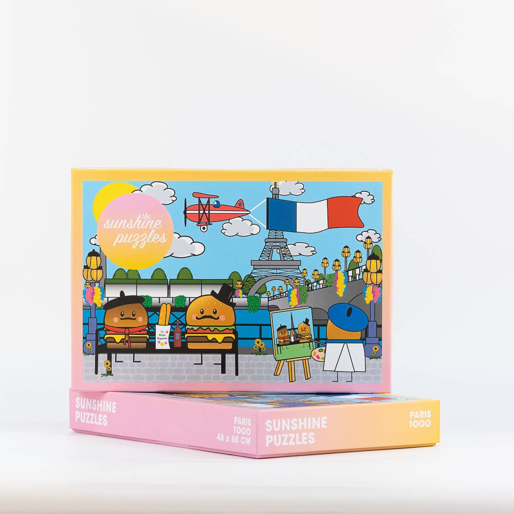 Sunshine Puzzles Paris, 1000 Piece Puzzle