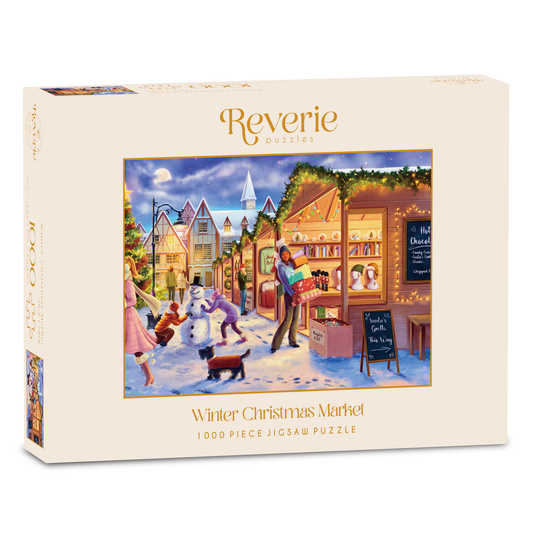 Reverie Winter Christmas Market, 1000 Piece Puzzle