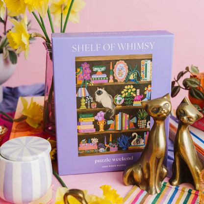 Puzzle Weekend Shelf of Whimsy, 1000 Piece Puzzle