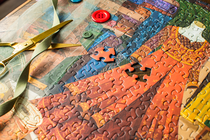 Laila Luxury Puzzles The Tailor's Shop, 500 Piece Puzzle
