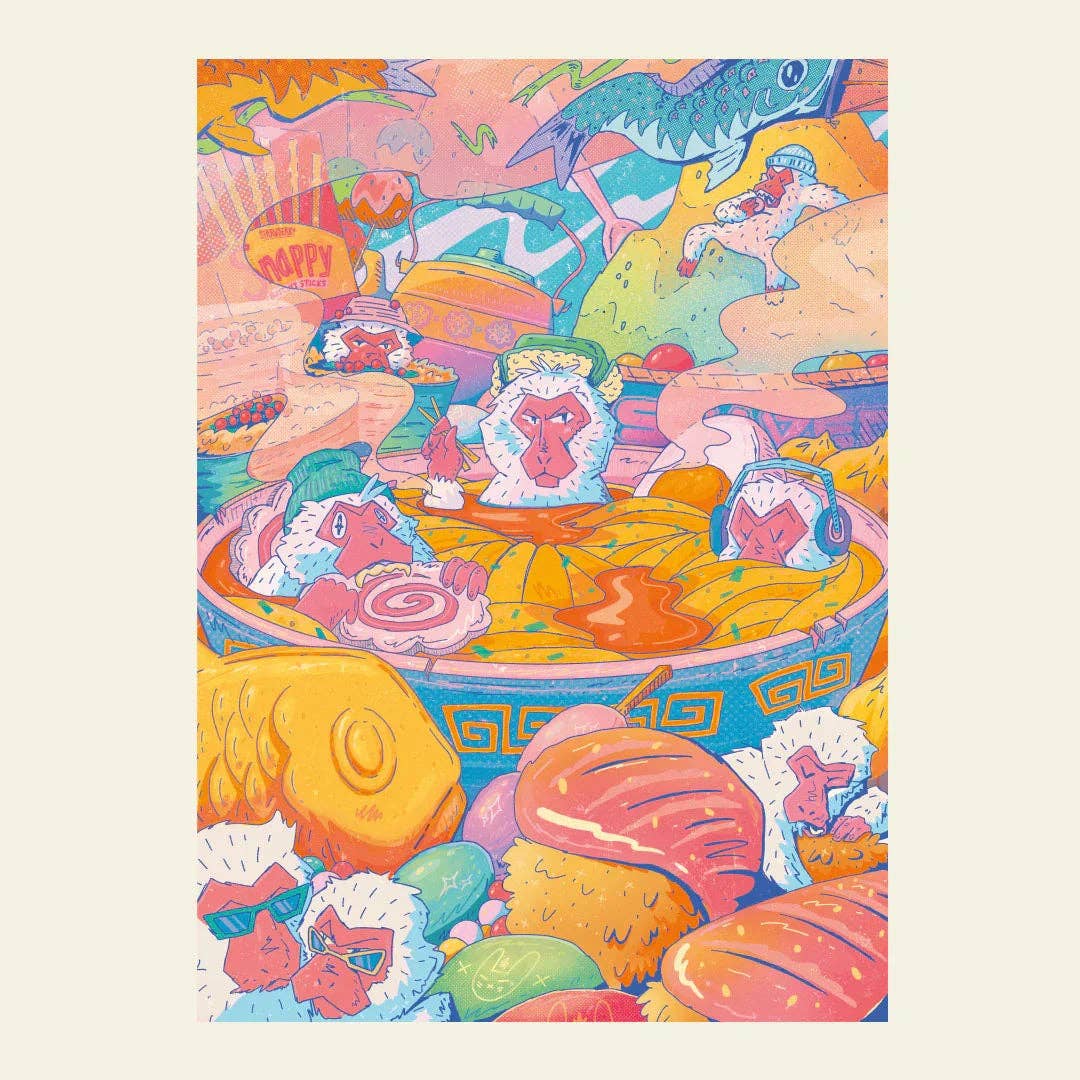 Sto Puzzle Ramen at Jigokudani 500 Piece Puzzle