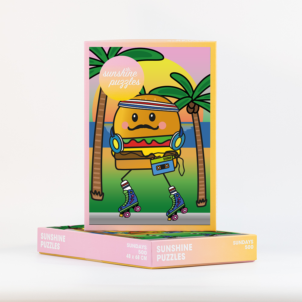 Sunshine Puzzles Sundays, 500 Piece puzzle