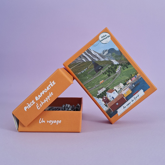 Pièce Rapportée In the heart of the Norwegian fjord, 99 Piece Mini Puzzle
