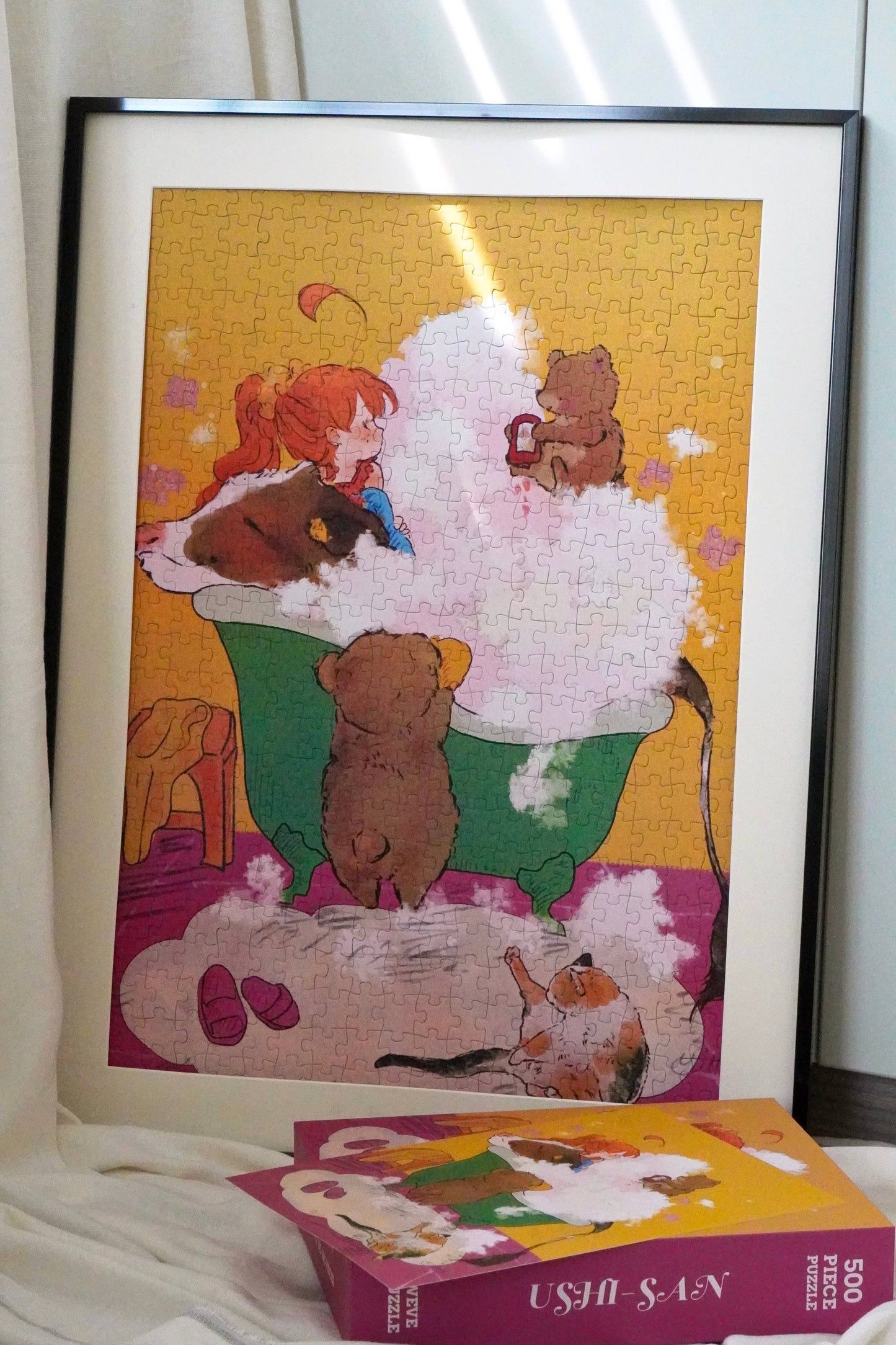 WEVE Ushi-San, 500 Piece Puzzle